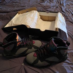 Nike Air Jordan 7 Retro Bordeaux 2015; Size 10.5 with Original Box and Paper